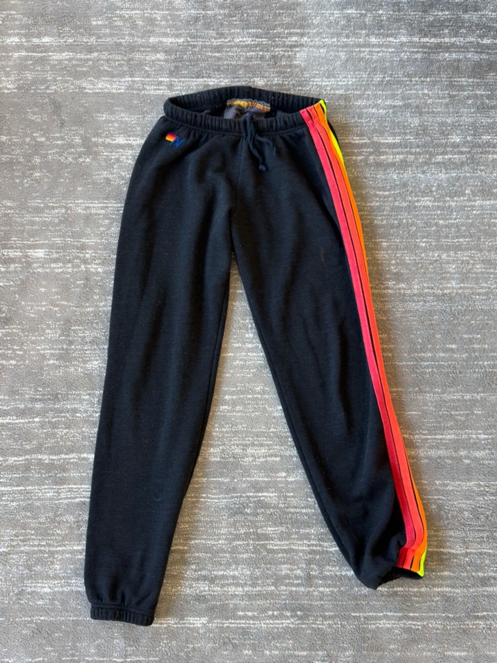 Aviator Nation 5 Stripe Pants/Neon